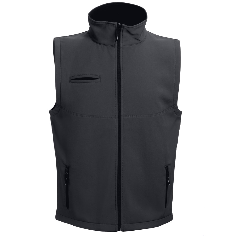 Unisex Softshell-Weste | THC Baku – Schwarz