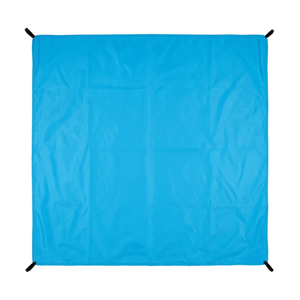 Faltbare wasserdichte Strandmatte | Hattie in Blau, Ansicht 11