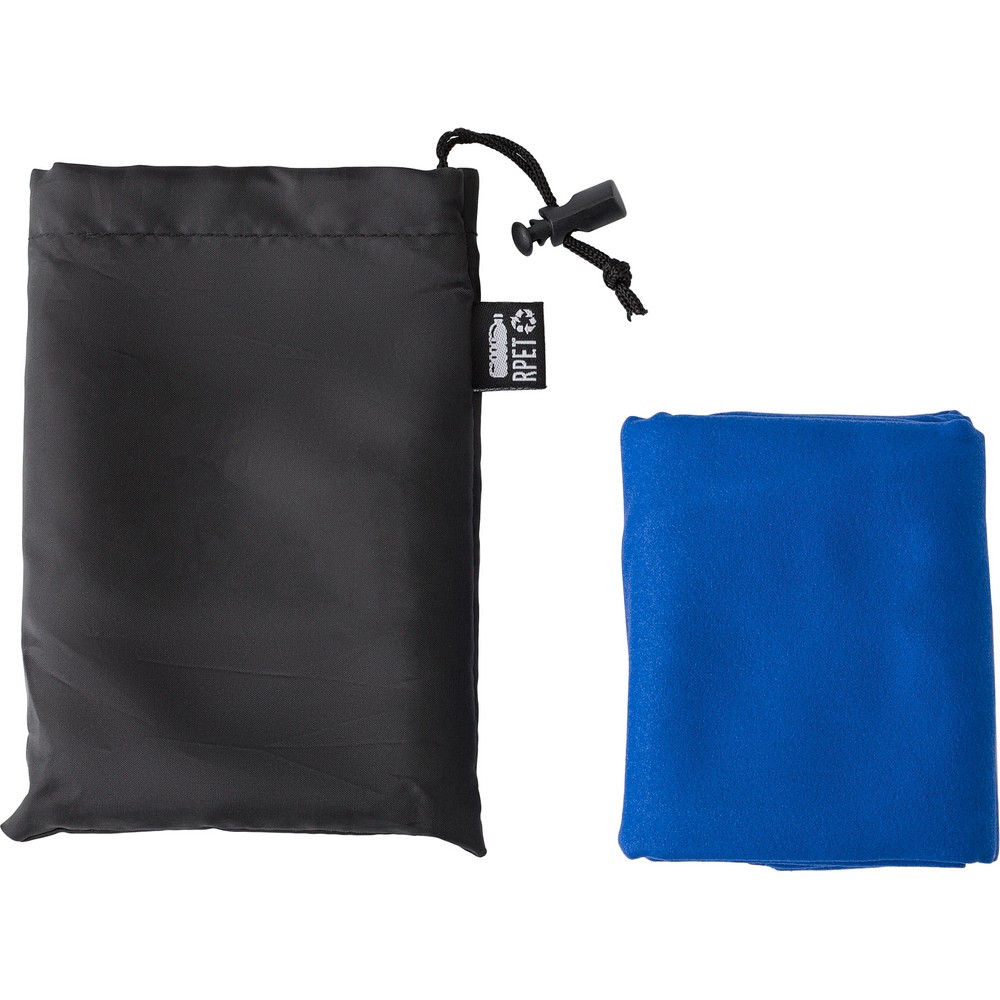 Handtuch RPET in Blau, Ansicht 3
