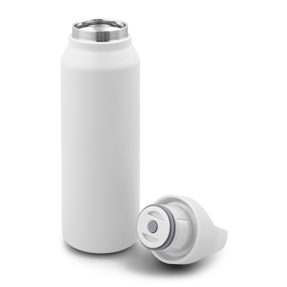 Thermoflasche 530 ml Air Gifts | Almaide in Weiß, Ansicht 3