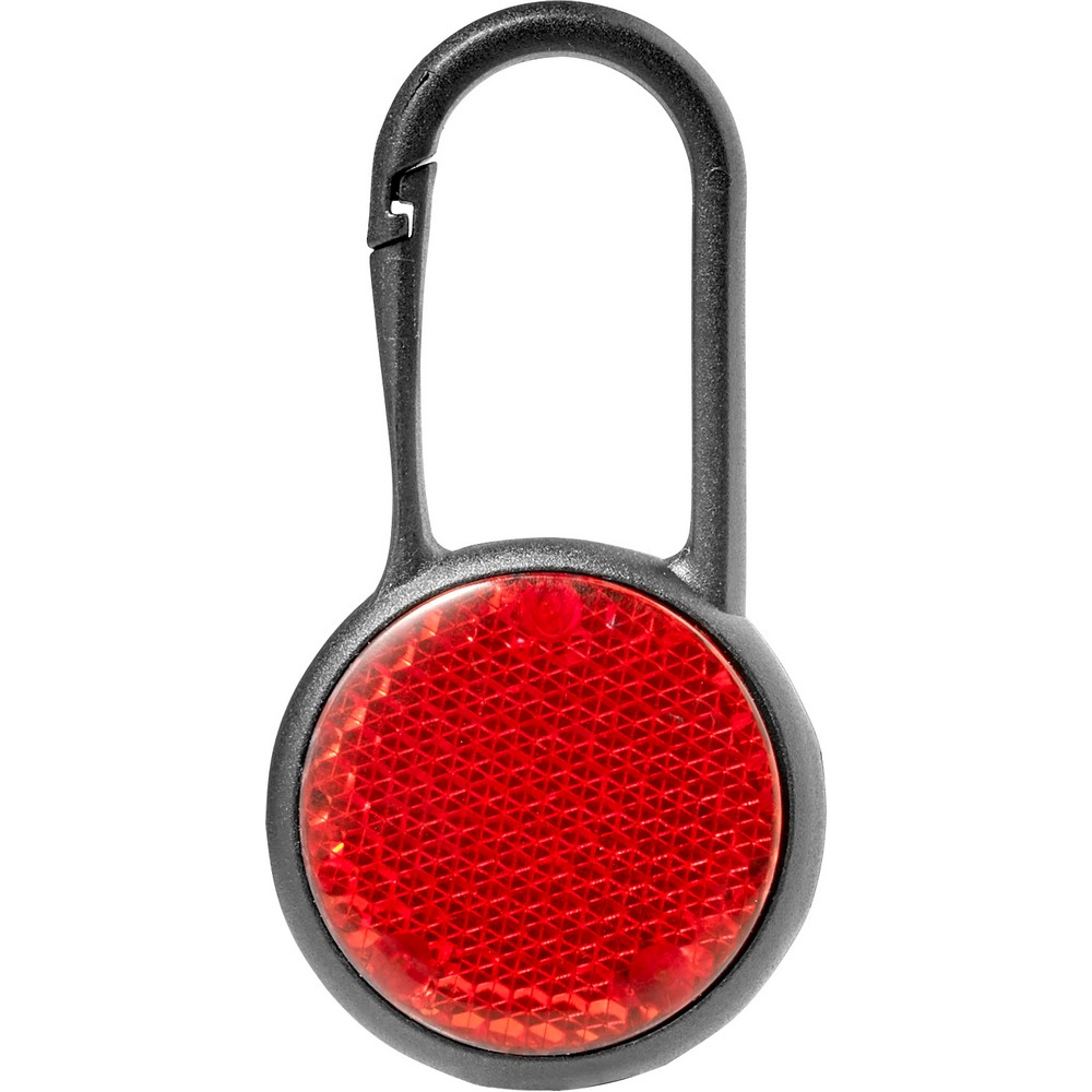 Sicherheitslicht mit Karabiner in Rot, Ansicht 8