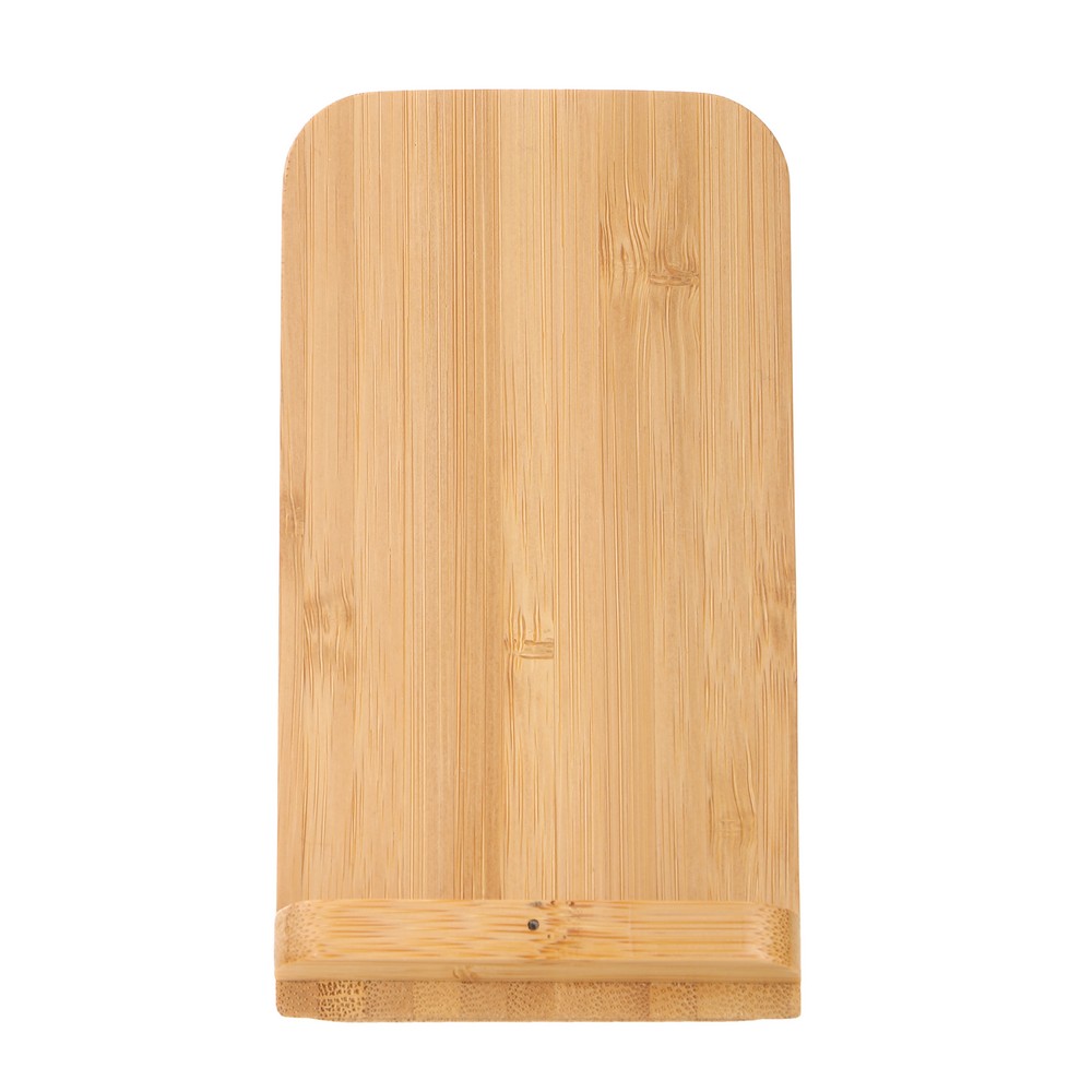 B'RIGHT Wireless Bambus-Ladegerät 10W, Telefonständer | Wilder in Holz, Ansicht 9
