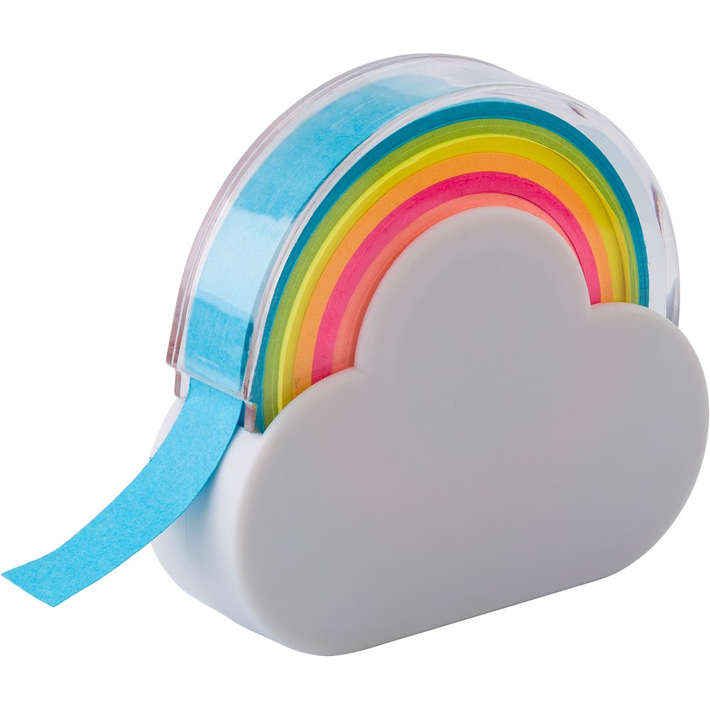 Klebebandspender für Haftnotizen "Wolke" in Weiß, Ansicht 3