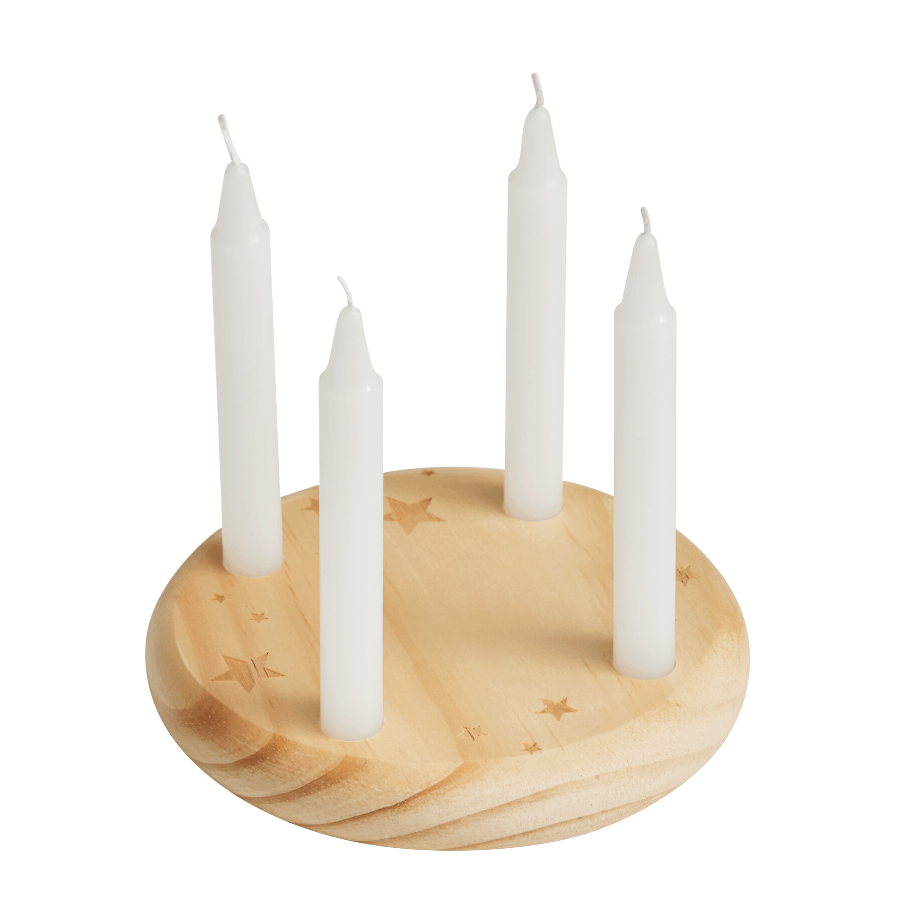 Kleiner Holz-Adventskranz | 4-christmas
