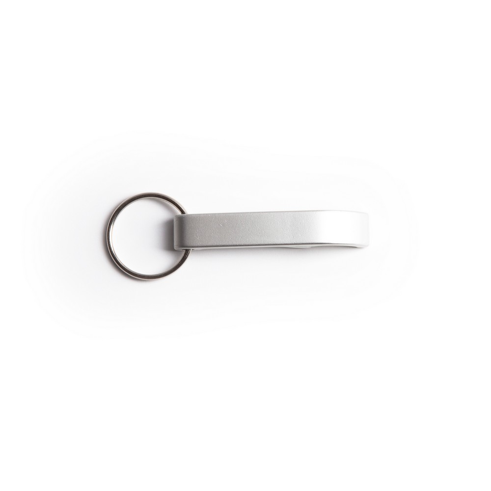 Schlüsselanhänger, Flaschenöffner | Macie in Silber, Ansicht 4