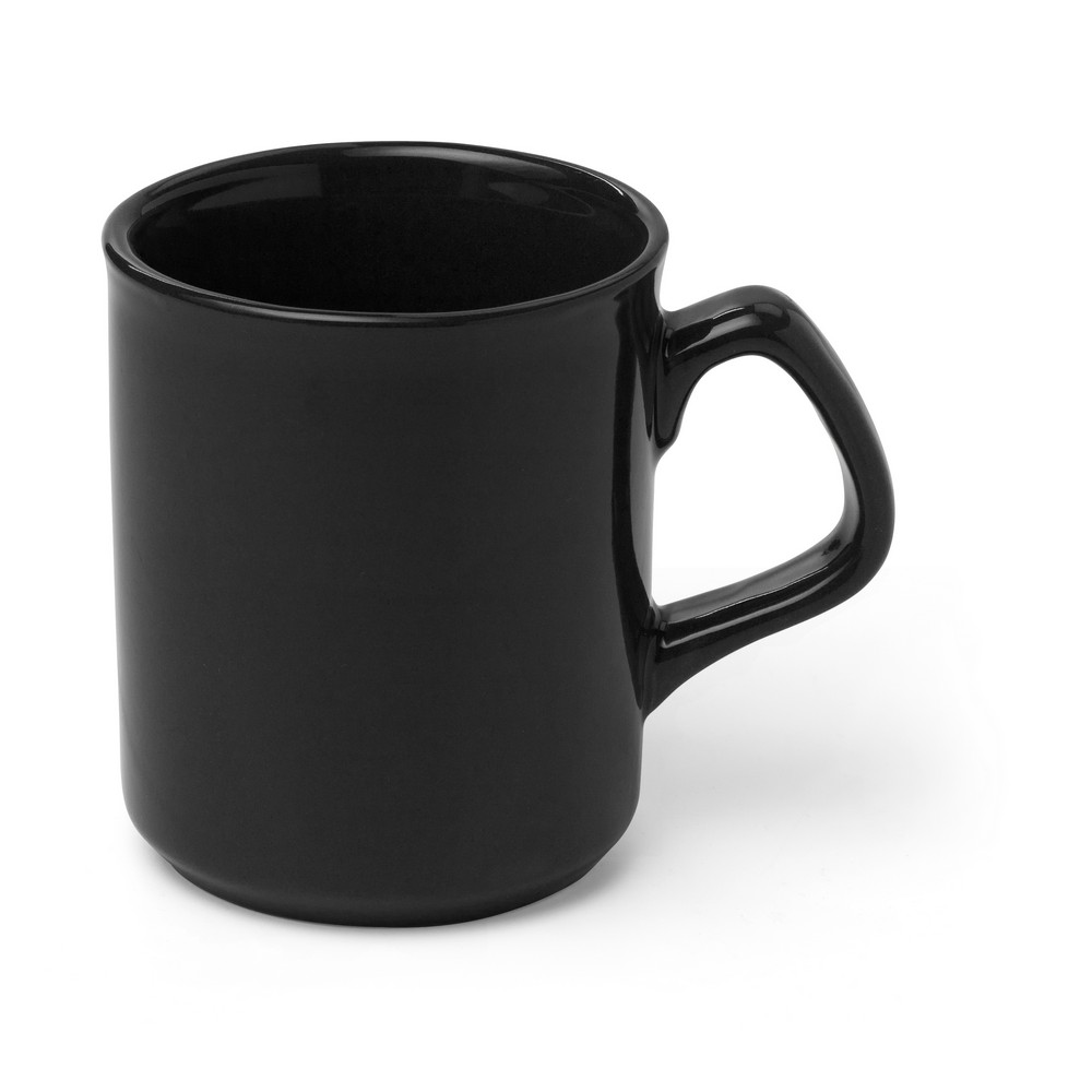 Becher aus Porzellan 250 ml in Schwarz