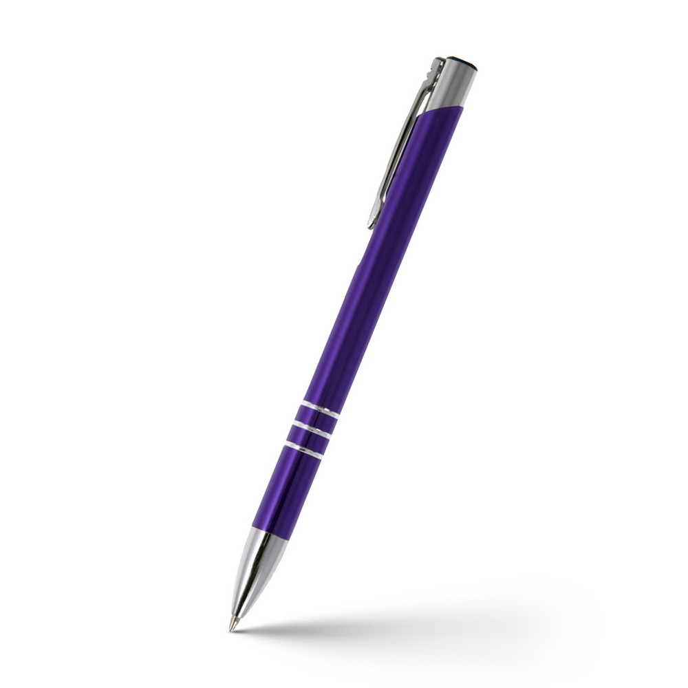 Kugelschreiber Jones in 12 Farben in violett, freigestellt