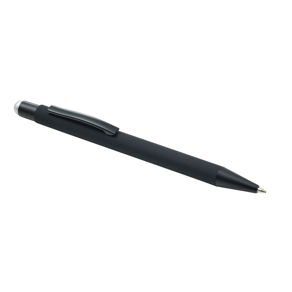 Kugelschreiber mit Touch-Pen in Silber, Ansicht 3