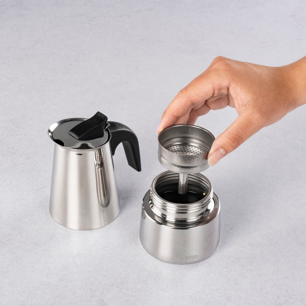 Espressokanne 200 ml von Xavax in Silber, Ansicht 5