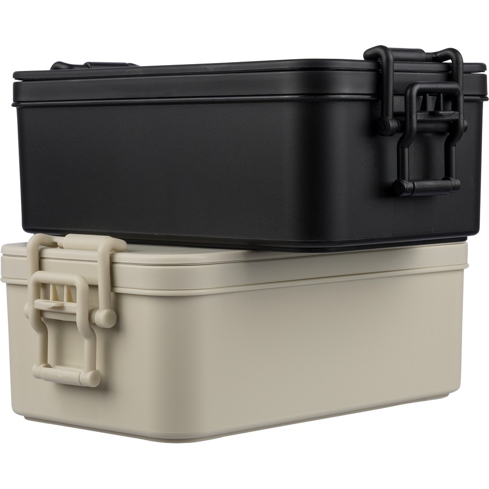 Lunchbox 2,2l in Schwarz, Ansicht 2