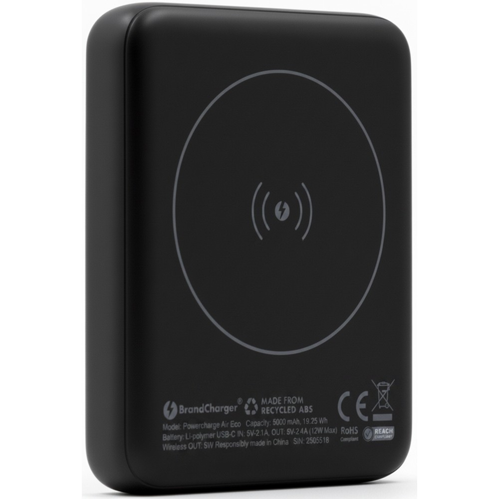 Magnetische kabellose Powerbank 5000 mAh BrandCharger Powercharge Air in Schwarz