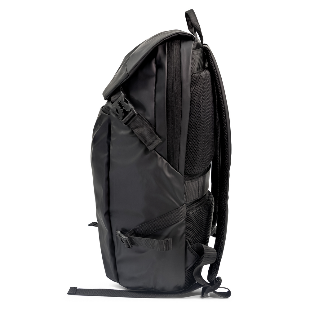 Laptop-Rucksack 15,6" Air Gifts 2 in 1, Gürteltasche | Chaundrise in Schwarz, Ansicht 17
