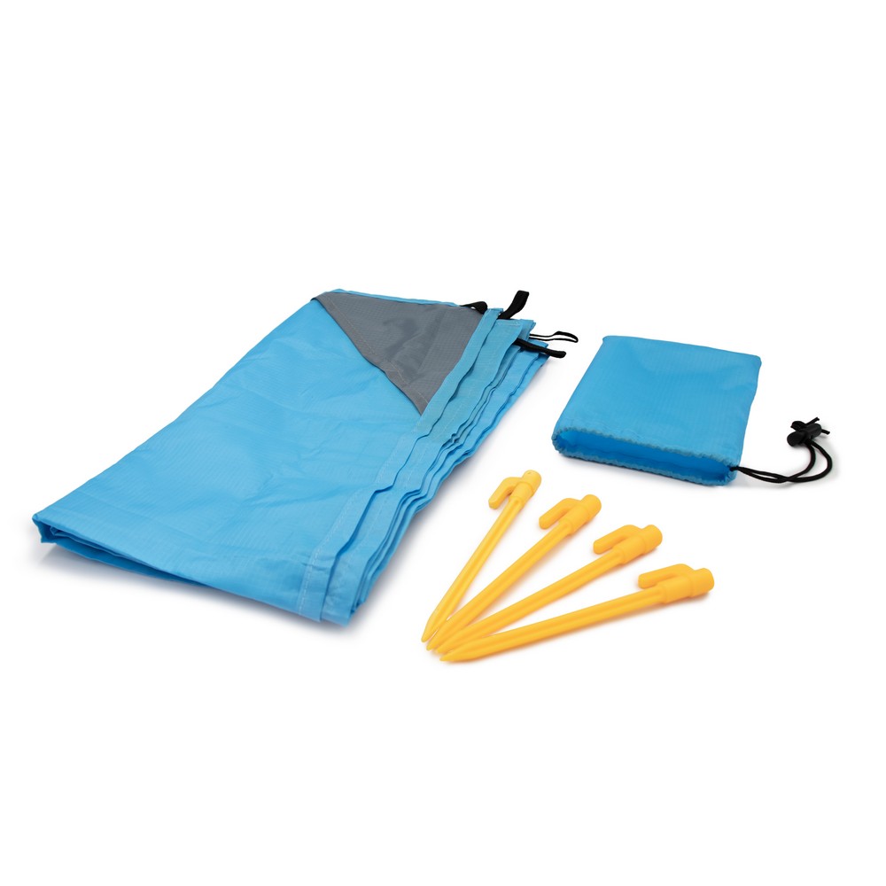 Faltbare wasserdichte Strandmatte | Hattie in Blau