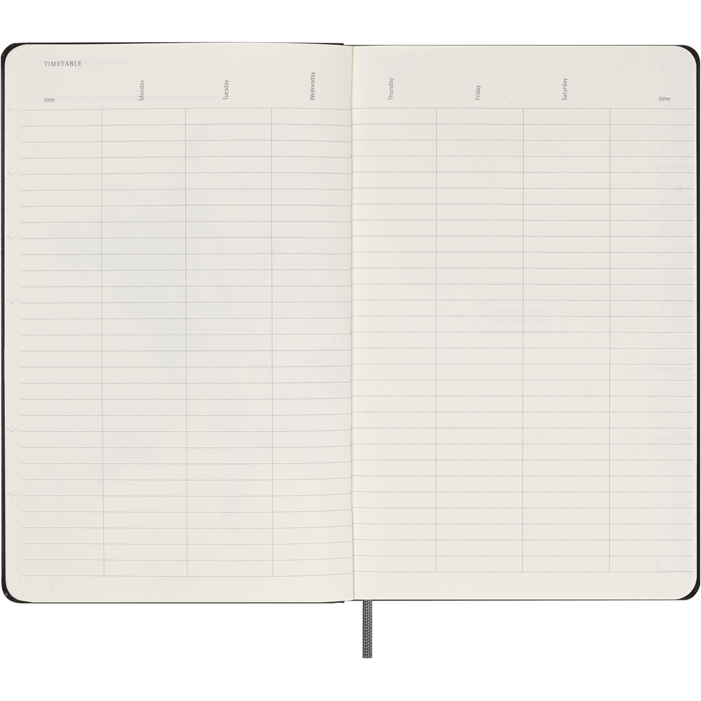 MOLESKINE UNDATED planer in Schwarz, Ansicht 9