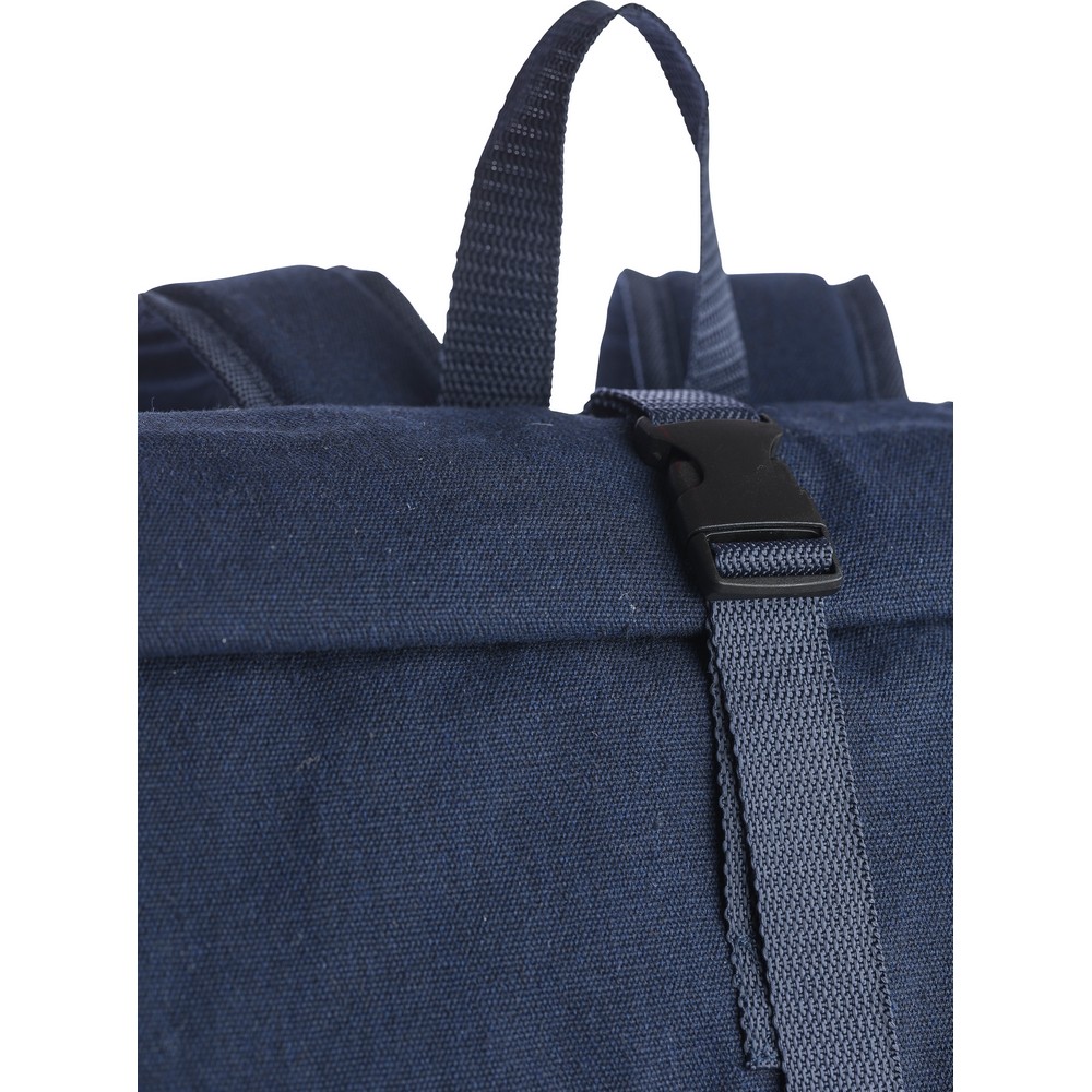 Aufrollbarer Rucksack in Blau, Ansicht 11