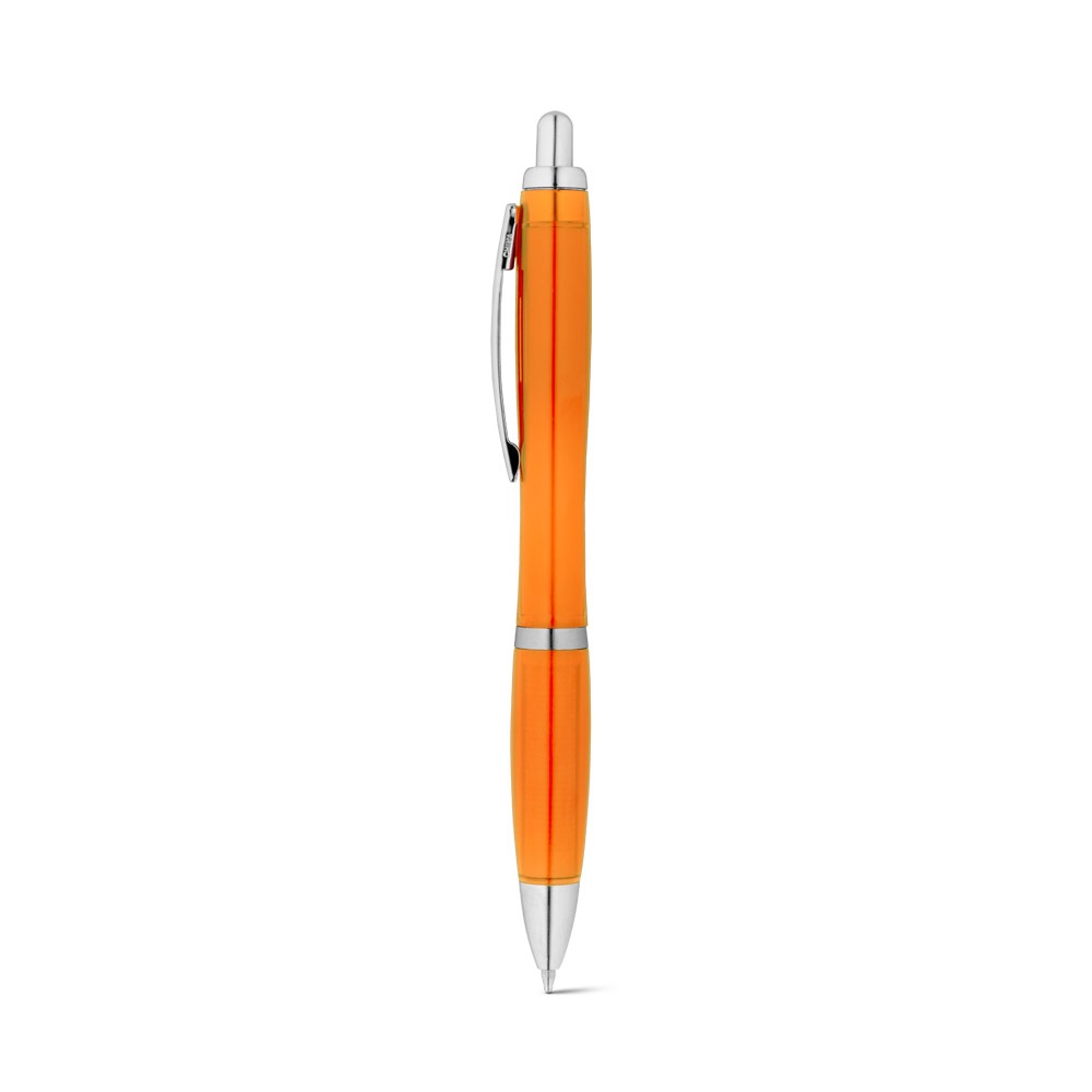 Recyceltes PET (100% rPET)-Kugelschreiber mit Metallclip | Swing Rpet – Orange