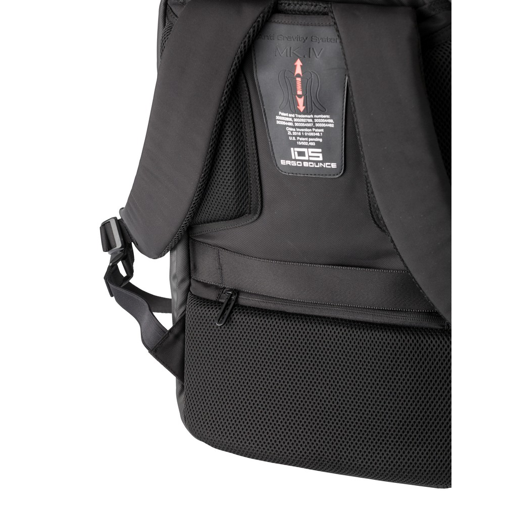 Laptop-Rucksack 15" in Schwarz, Ansicht 5