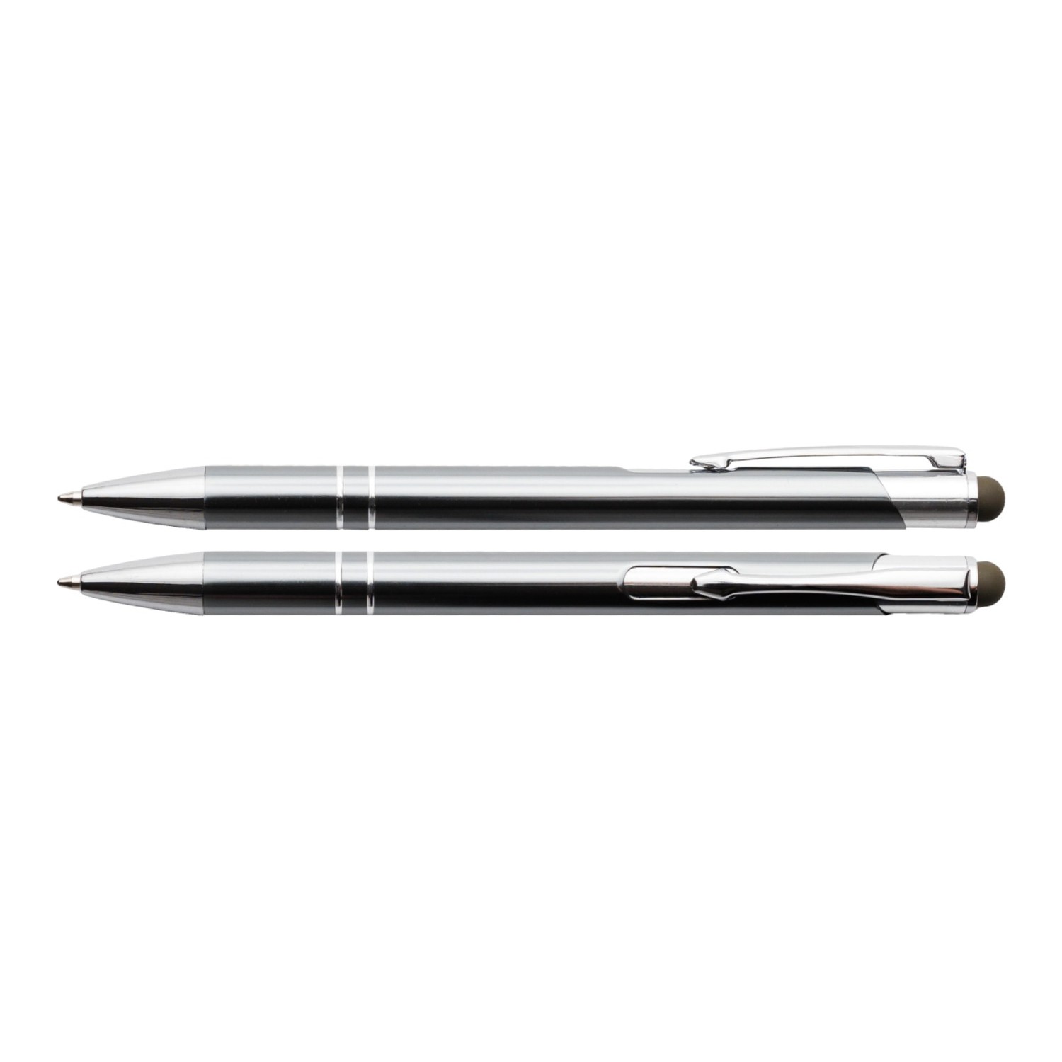 Cosmo Touchpen-Kugelschreiber | Metall in Graphit