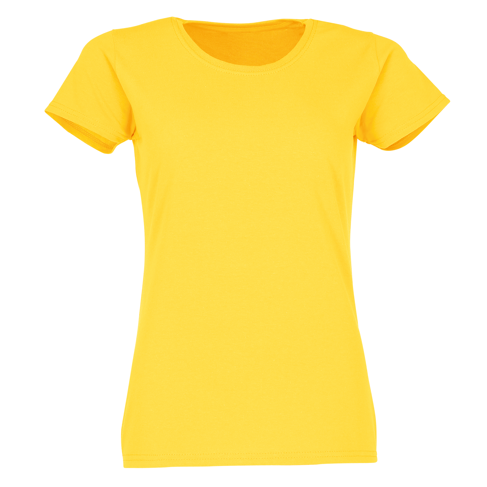 Fruit of the Loom Damen Valueweight T-Shirt in Gelb