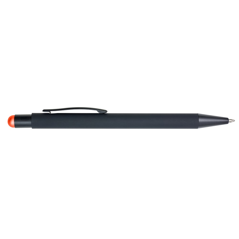 Kugelschreiber mit Touch-Pen in Orange, Ansicht 3