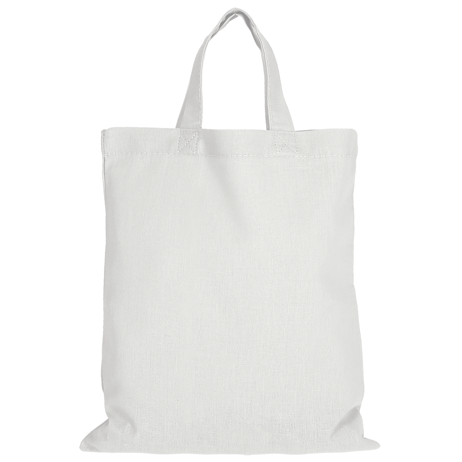 Midi – Baumwolltasche in Weiß