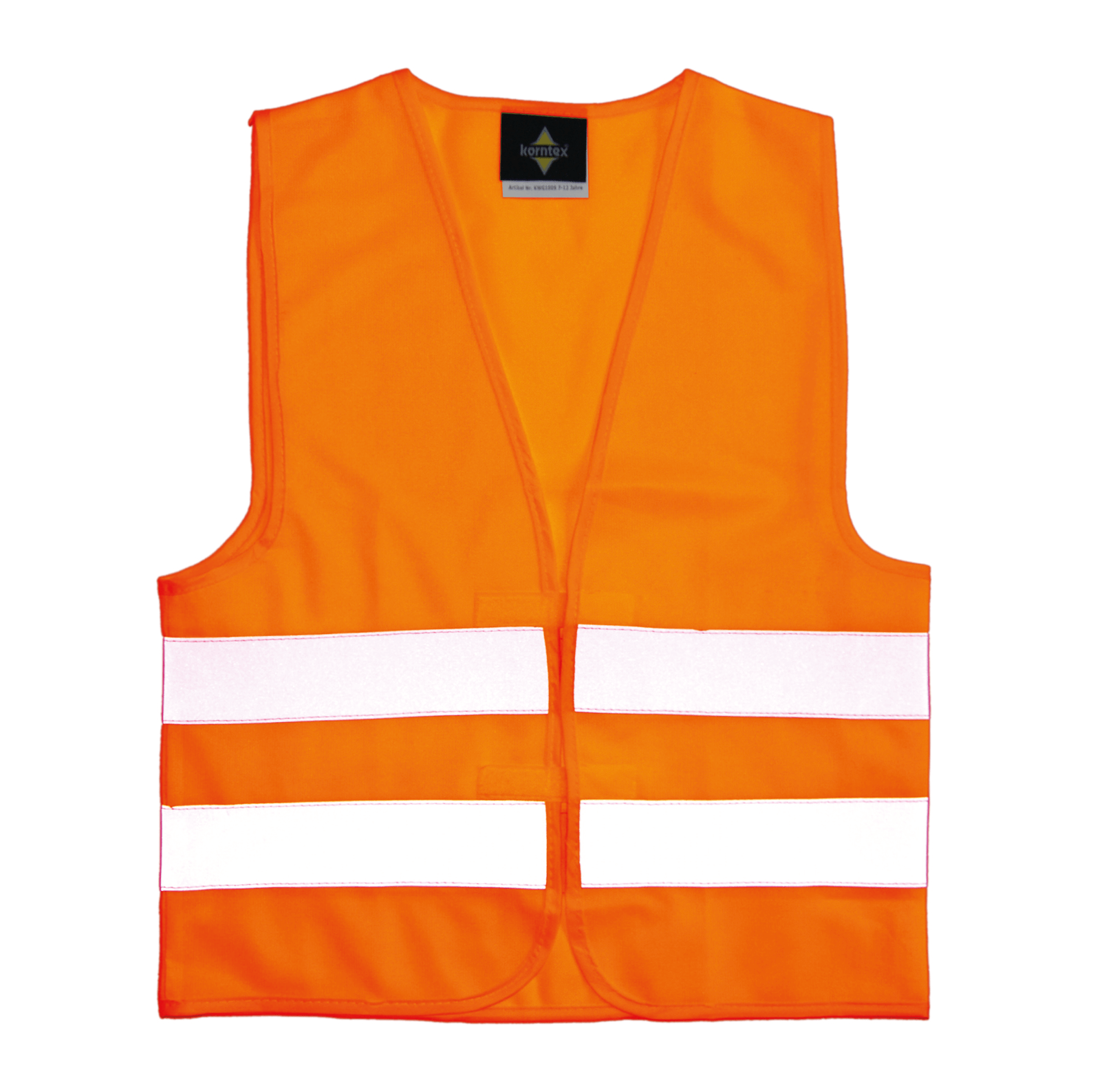Korntex Kinder Warnweste EN ISO 17353 in Orange