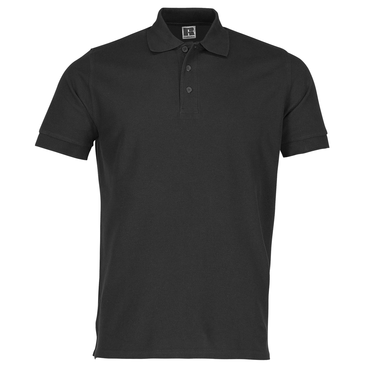 Russell Ultimate Polo in Schwarz