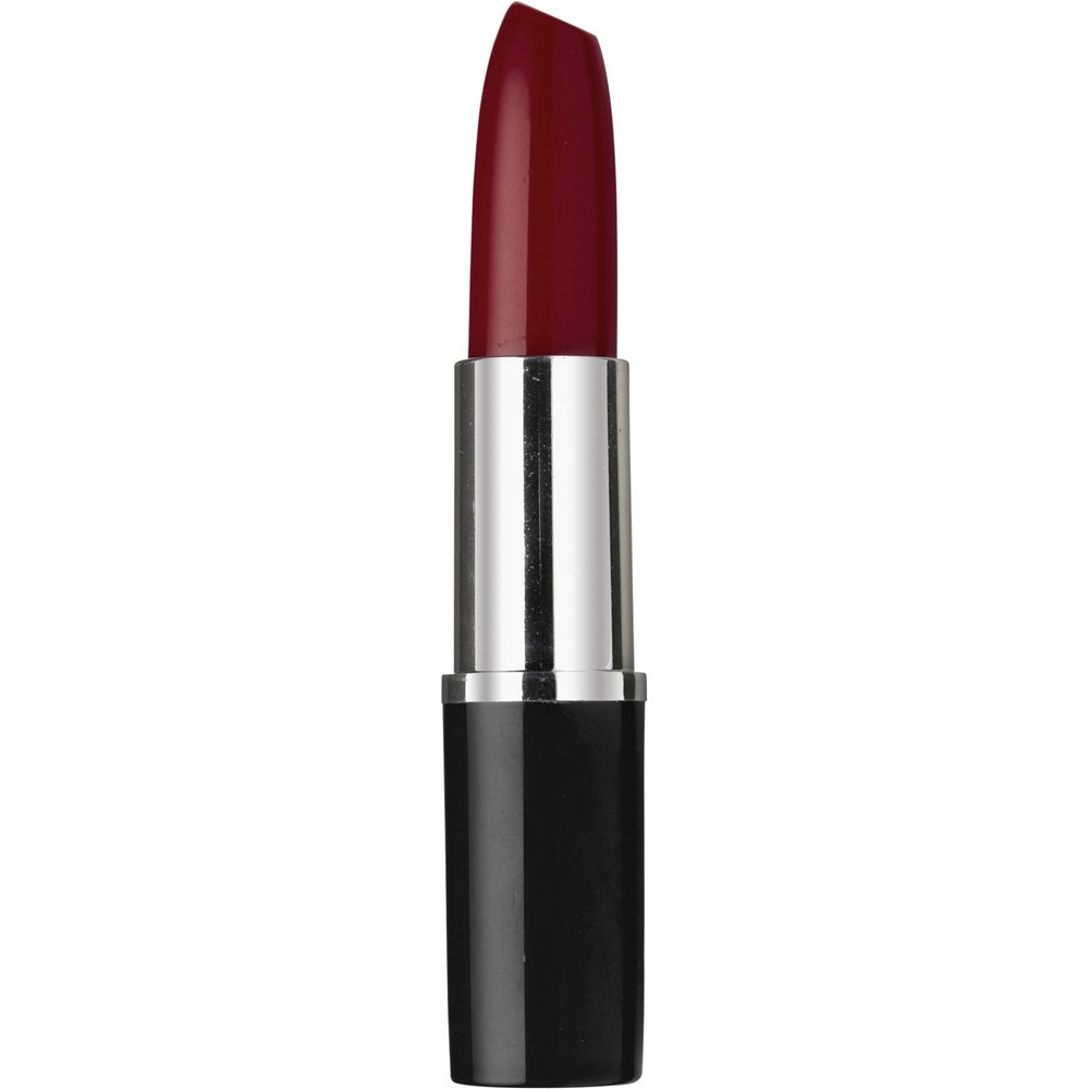 Kugelschreiber "Lippenstift" in schwarz-rot, freigestellt