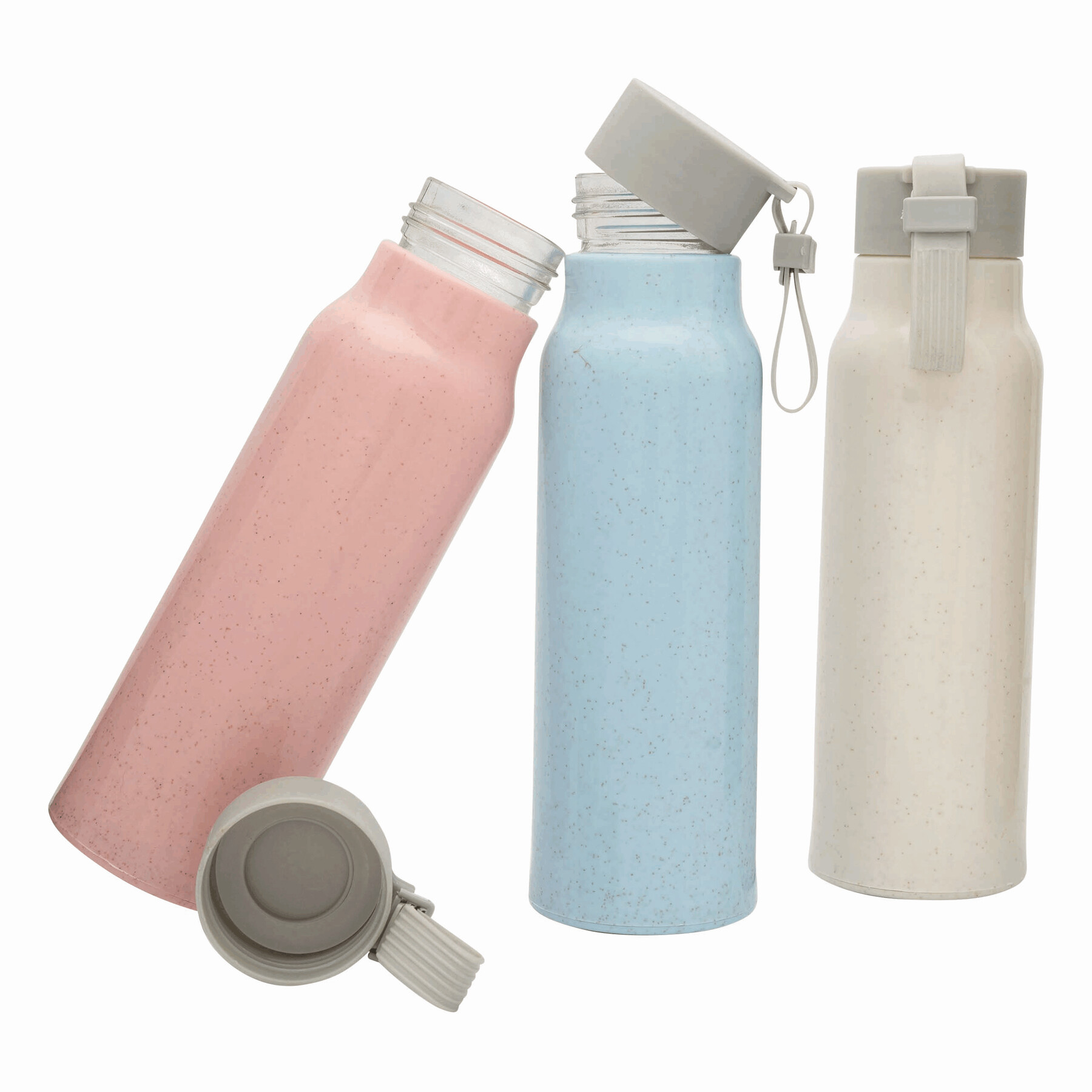 Glas-Trinkflasche mit Ummantelung | Mecozi Drink