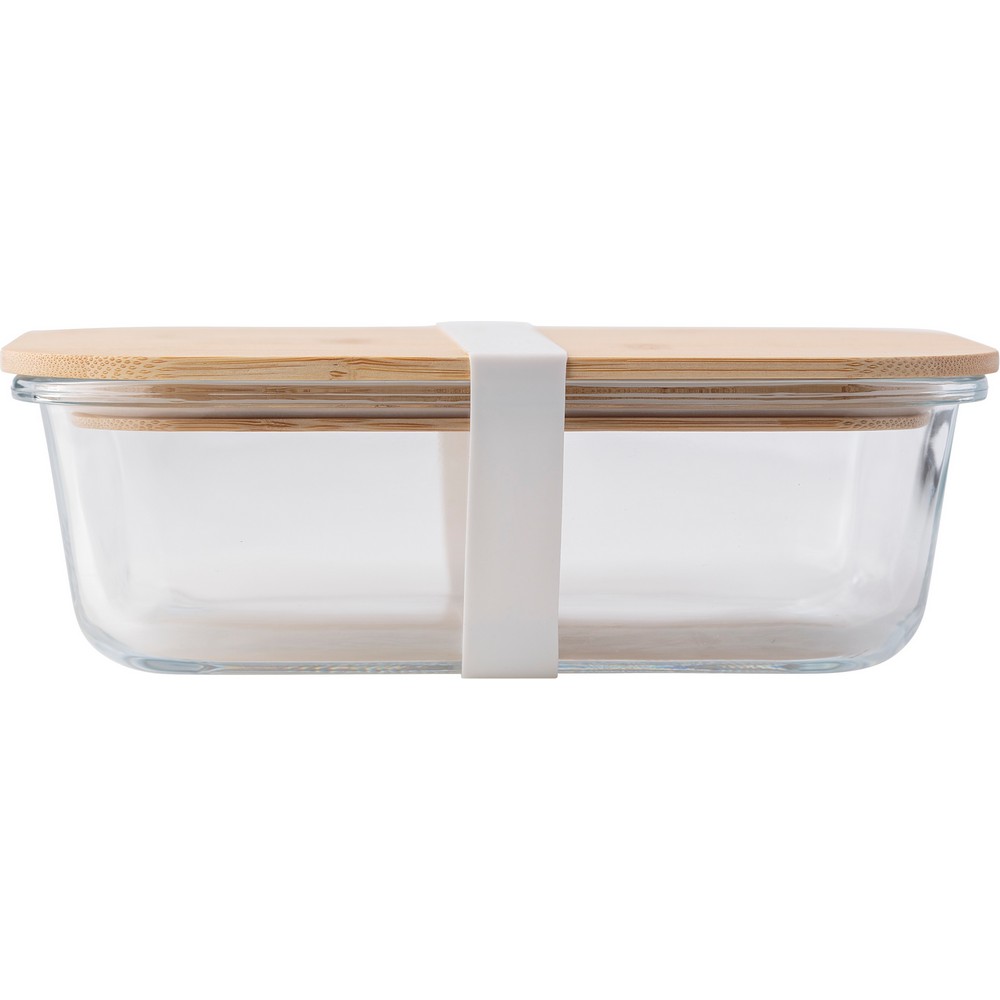 Lunchbox aus Glas 900 ml in Braun, Ansicht 7