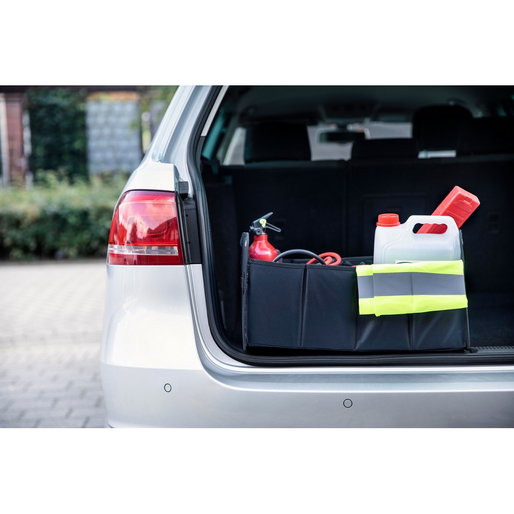 Kofferraum-Organizer für Auto, faltbar in Schwarz, Ansicht 7