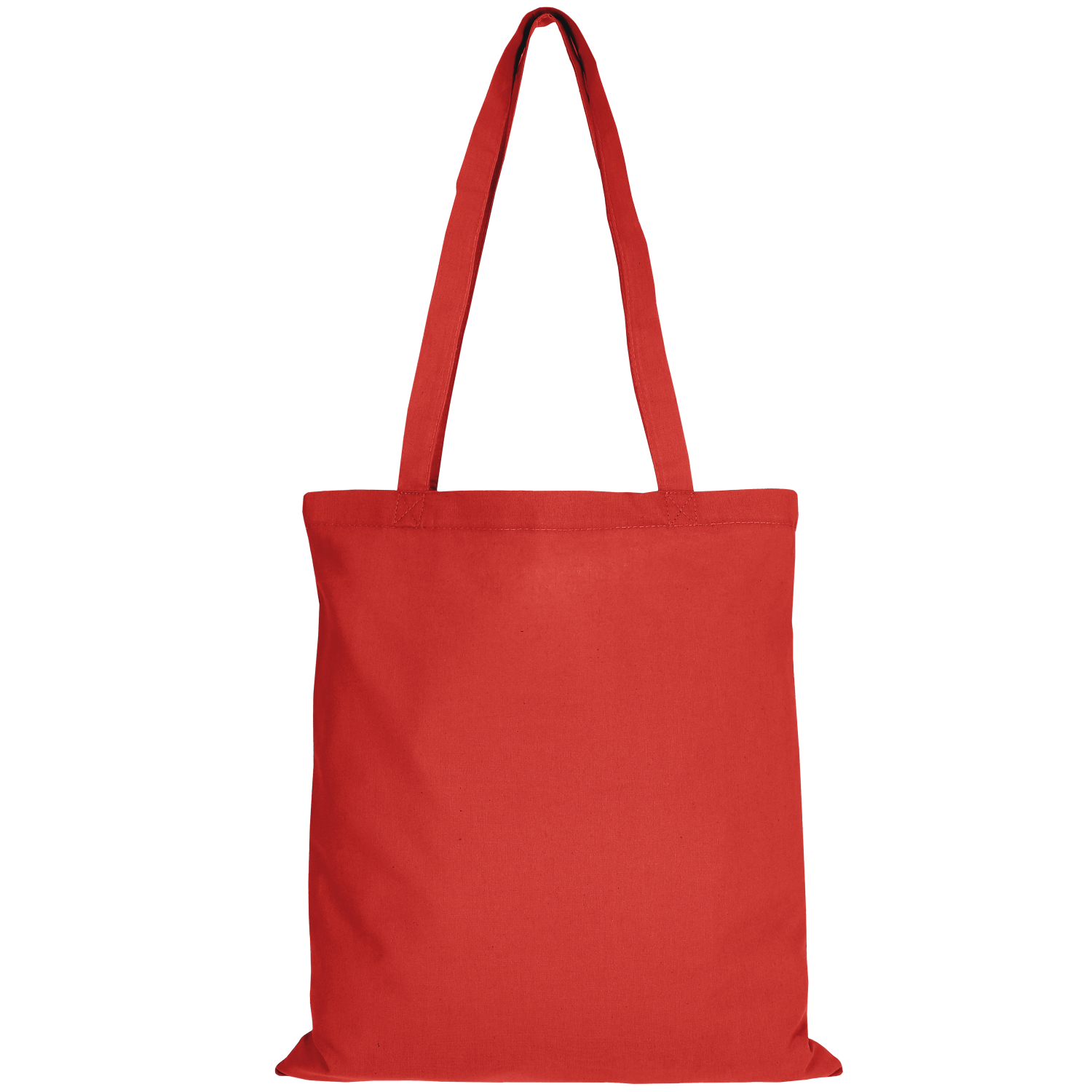 Baumwolltasche CLASSIC mit zwei langen Henkeln in Rot