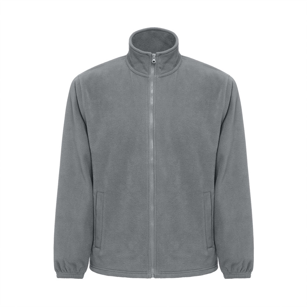 Herren Polarjacke HD aus Polyester | THC Gama – Grau