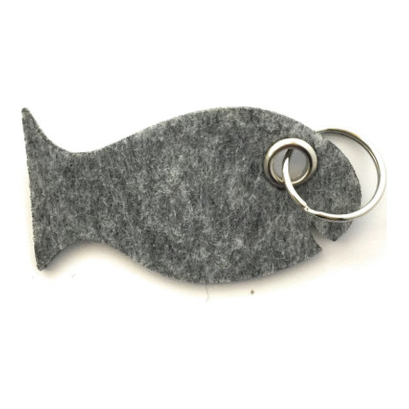 Filz-Schlüsselanhänger Fisch