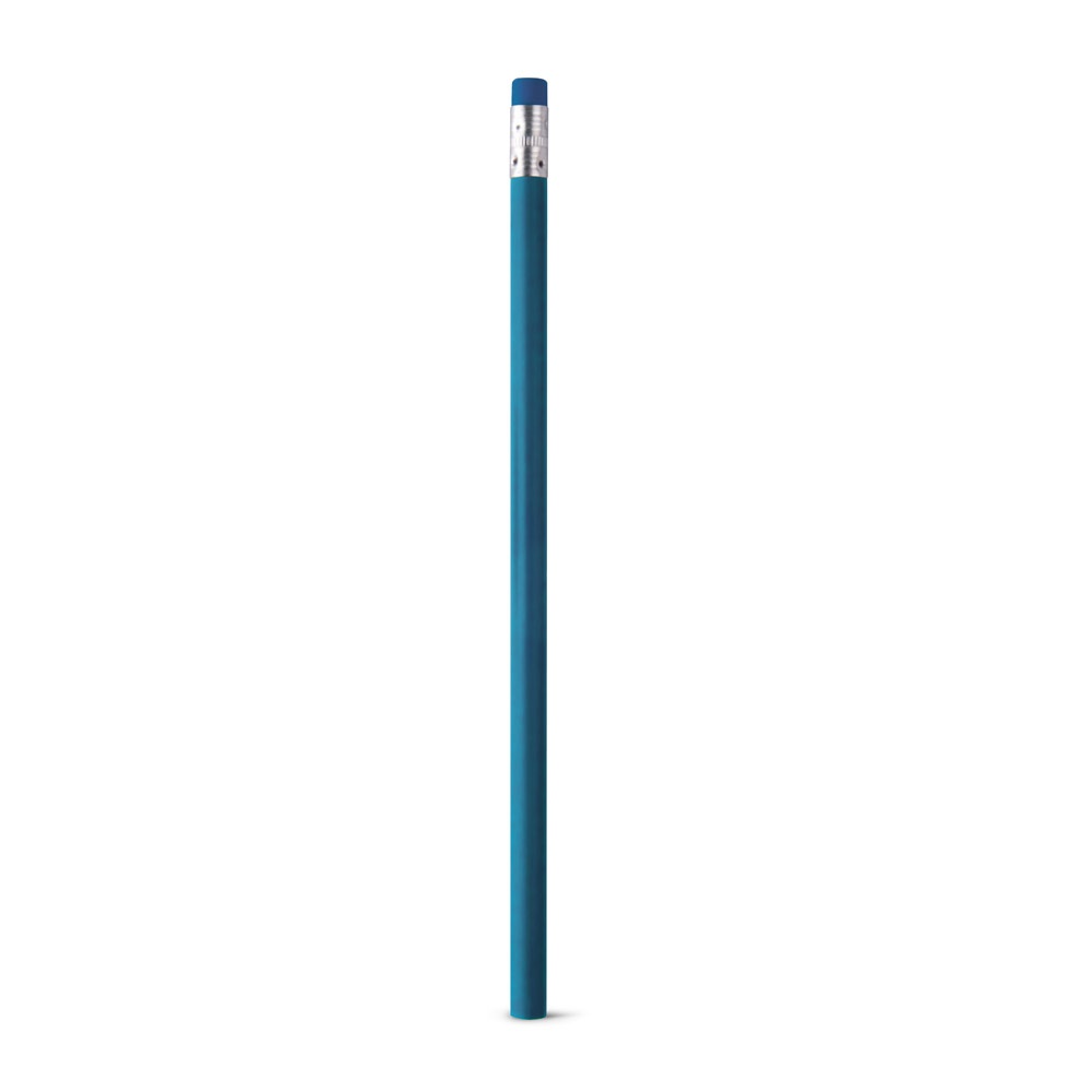 Graphitstift mit Radiergummi und Härtegrad HB | Ateneo – Hellblau