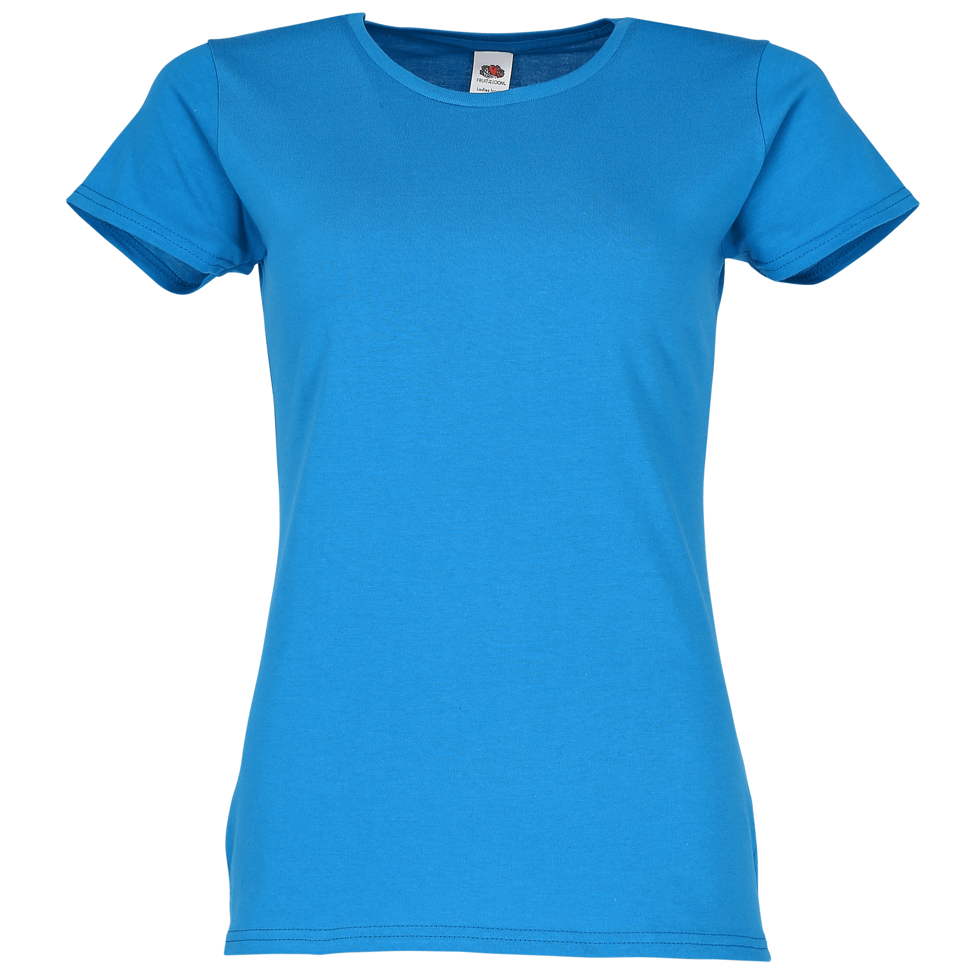 Fruit of the Loom Damen Iconic 150 T-Shirt in Azurblau