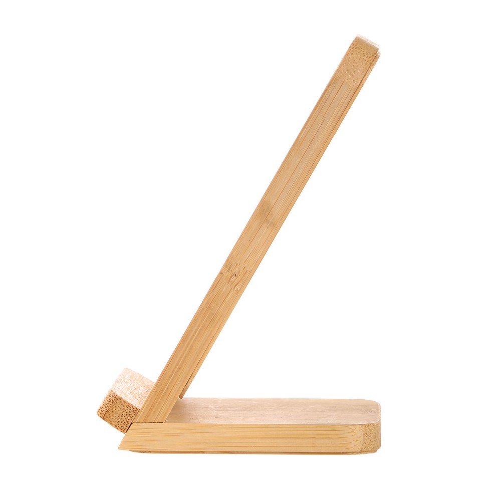 B'RIGHT Wireless Bambus-Ladegerät 10W, Telefonständer | Wilder in Holz, Ansicht 15