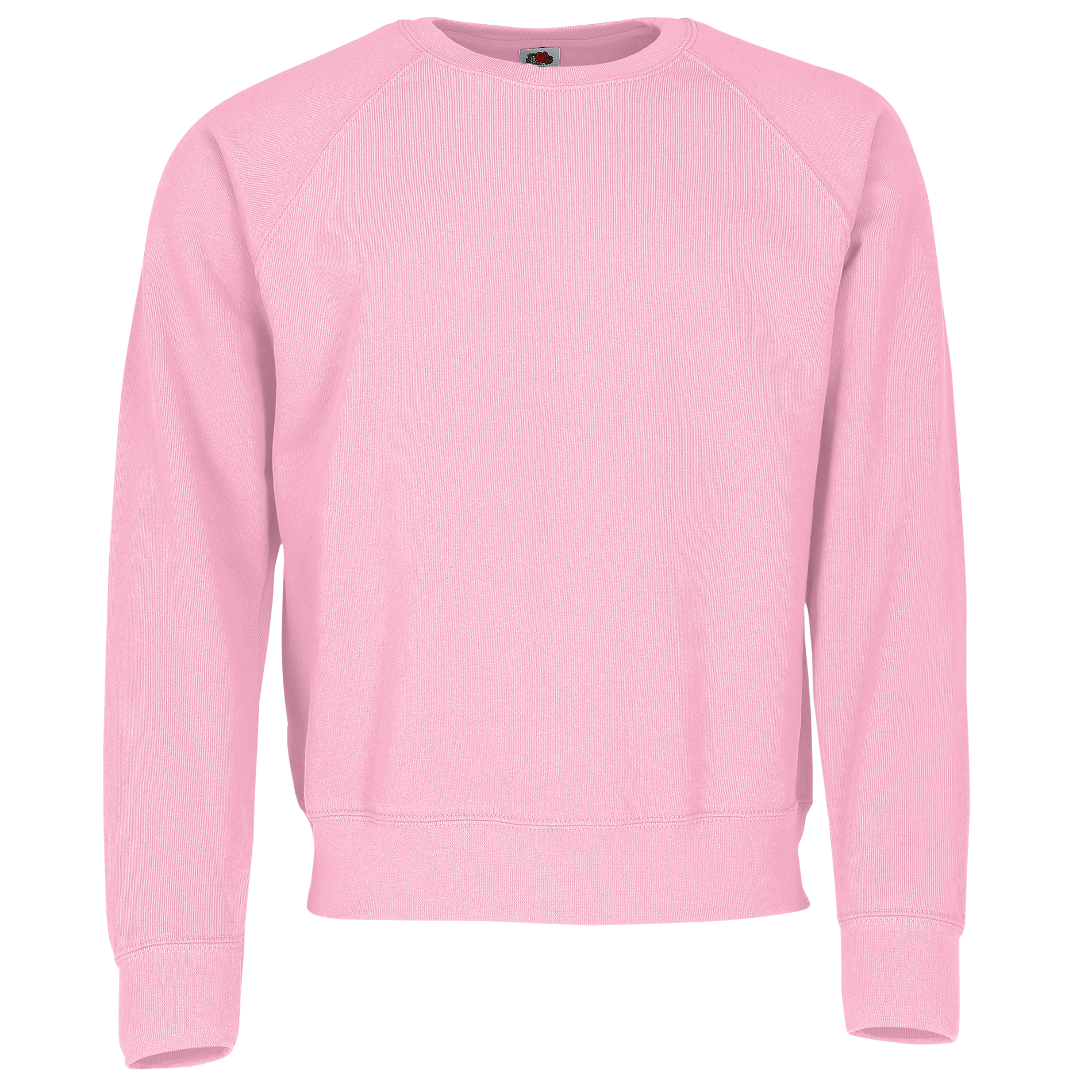 Fruit of the Loom Classic Raglan Sweat in Rosé