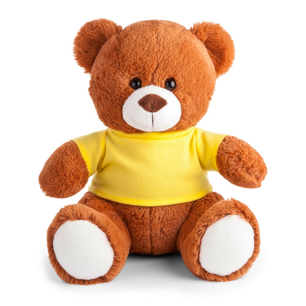 Teddybär mit T-Shirt | Josh Brown in Braun