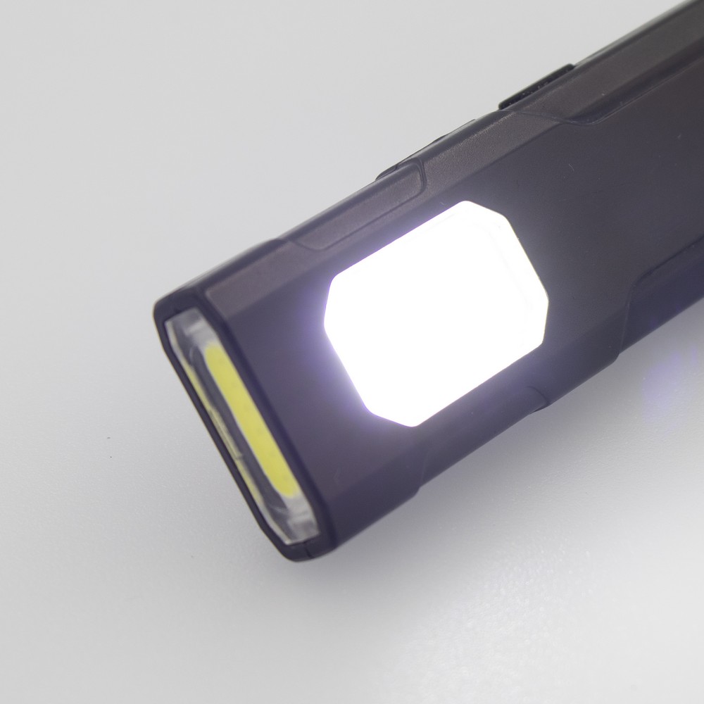 Taschenlampe mit Magnet und Clip | Zelik in Schwarz, Ansicht 13