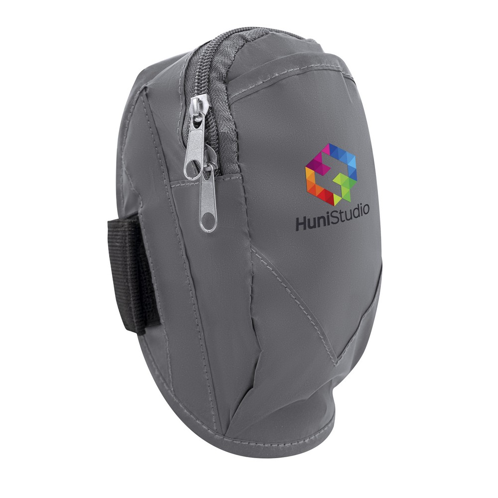 Armband, Tasche für Mobiltelefon | Robin in Grau, Ansicht 8