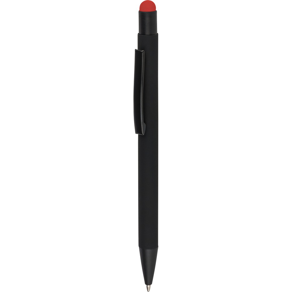 Kugelschreiber mit Stylus-Spitze in 10 Farben – VB286 in rot, freigestellt
