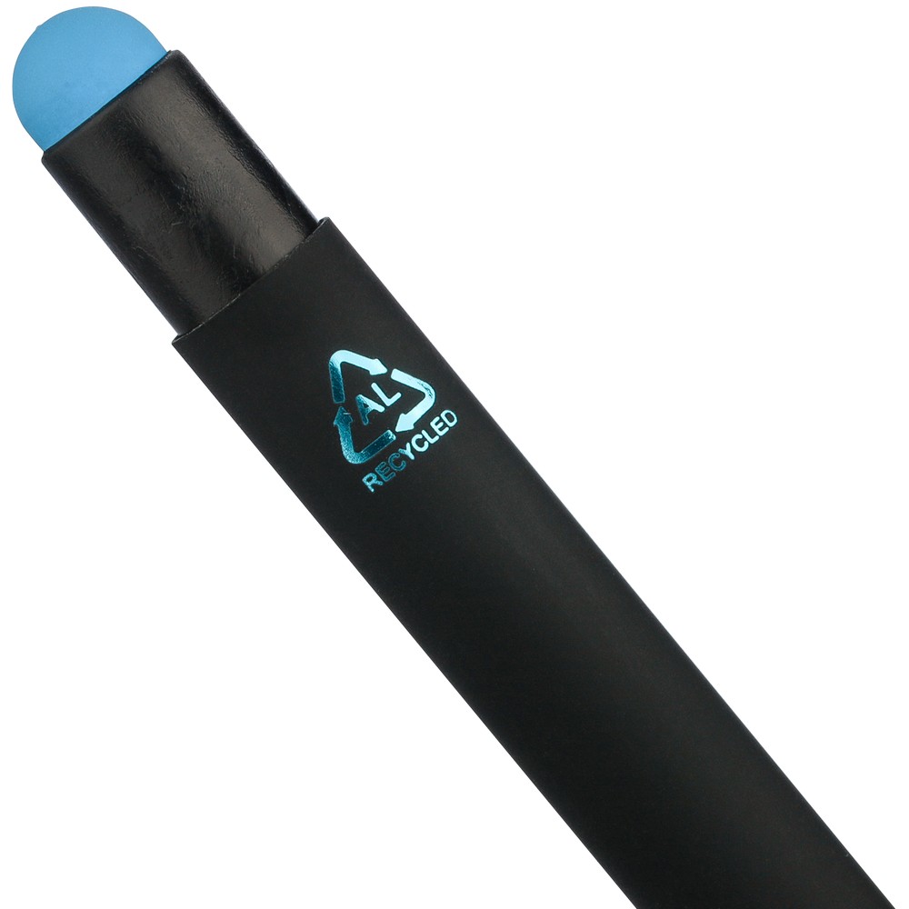 Kugelschreiber mit Stylus-Spitze in 10 Farben – VB286 in himmelblau, Ansicht 6