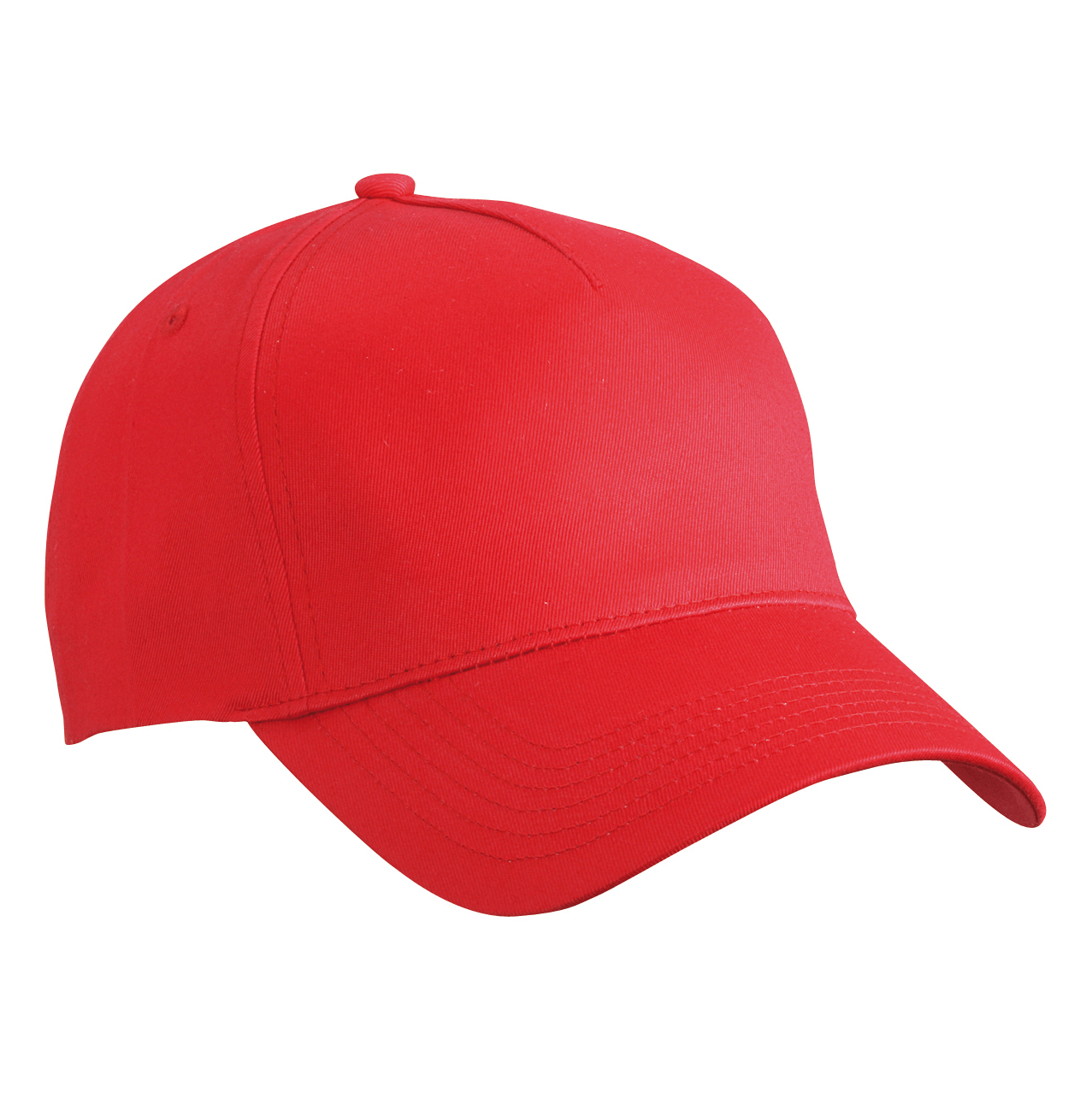 5 Panel Cap in Rot