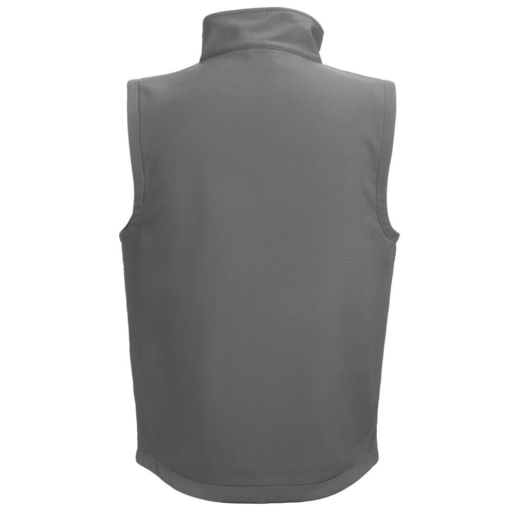 Unisex Softshell-Weste | THC Baku – Grau, Ansicht 3