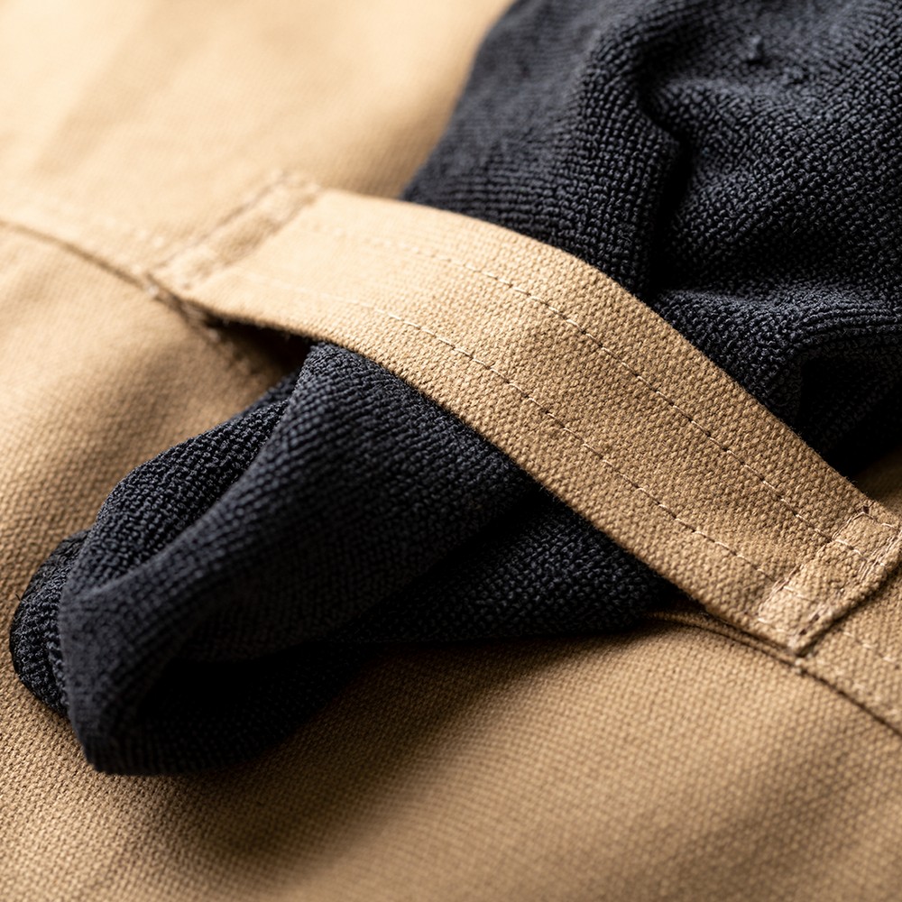 Küchen-Schürze aus Baumwolle in Neutral, Ansicht 5