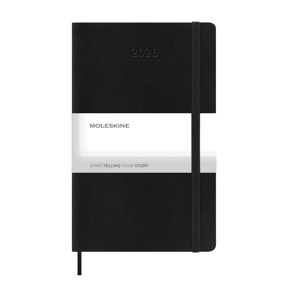 MOLESKINE Tageskalender in Schwarz, Ansicht 2