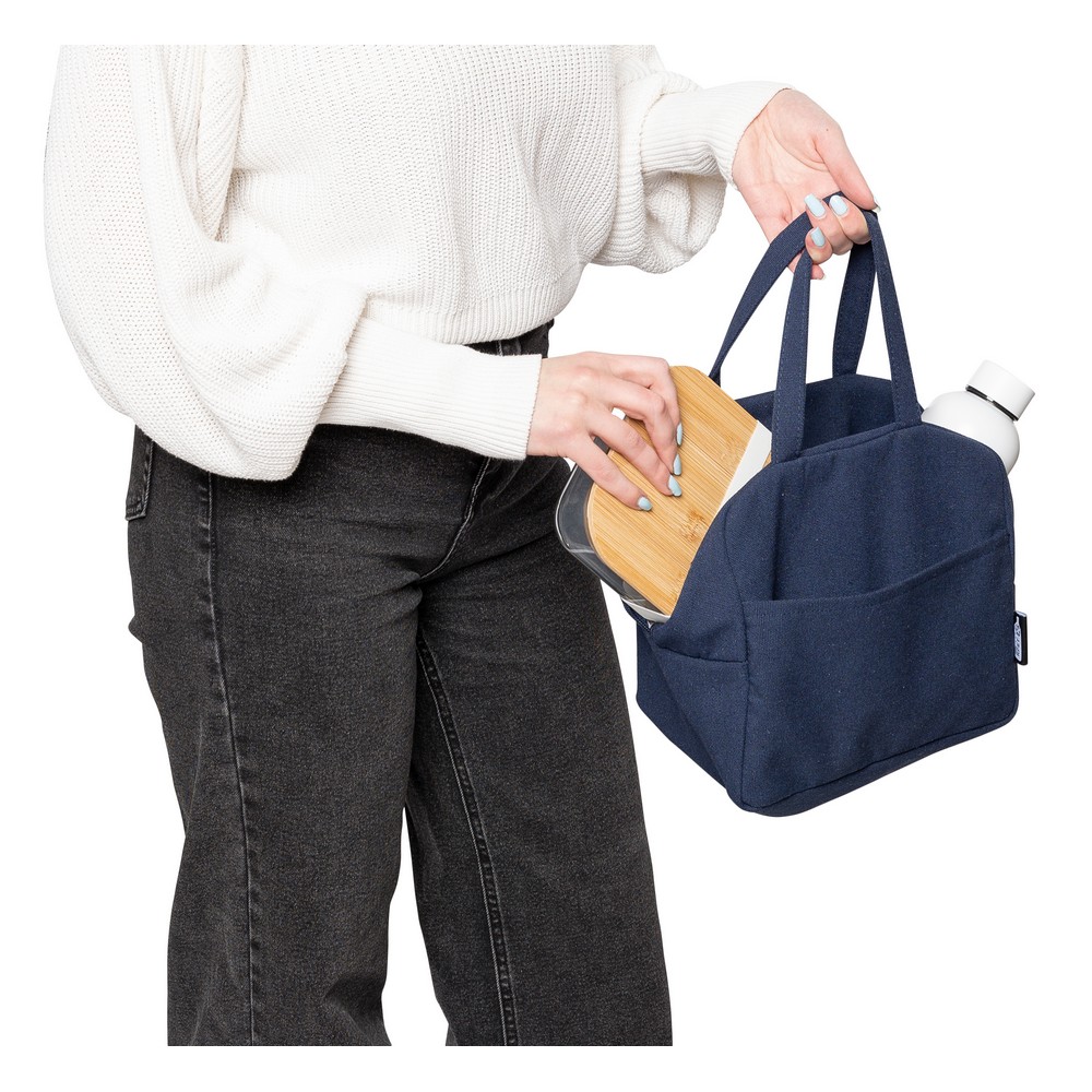 Kühltasche in Blau, Ansicht 2
