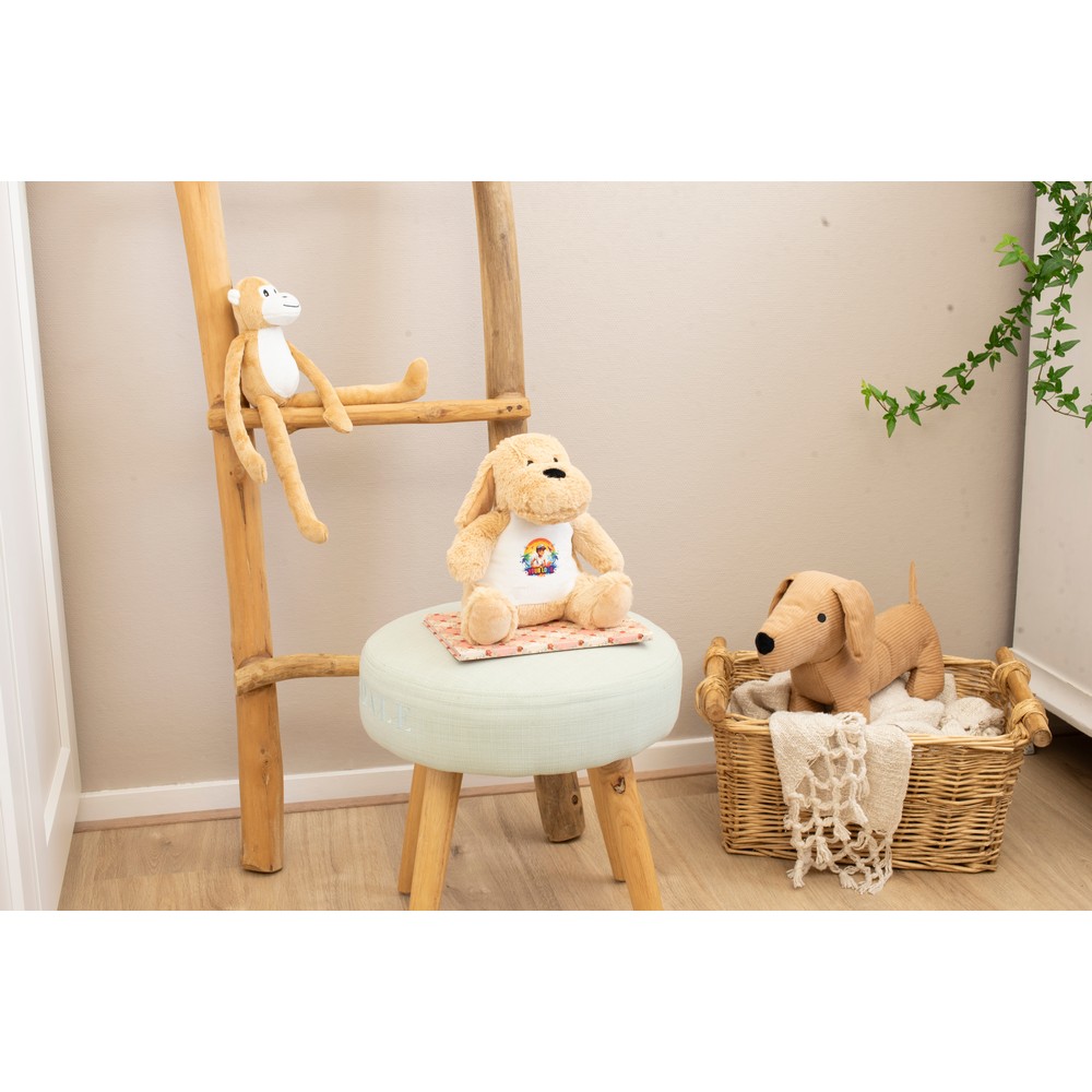 Plüsch Hund in Beige, Ansicht 5