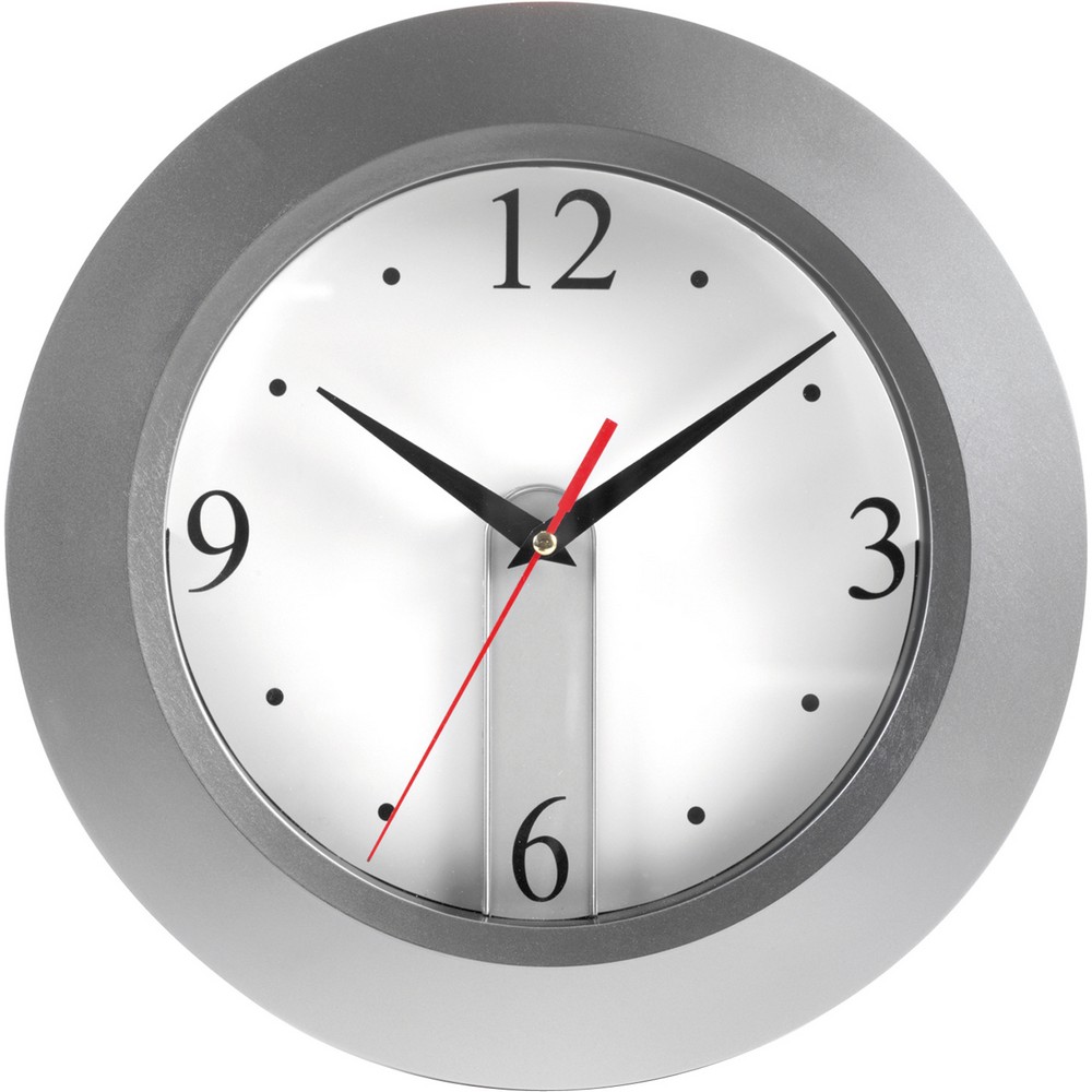 Wanduhr in Silber, Ansicht 3
